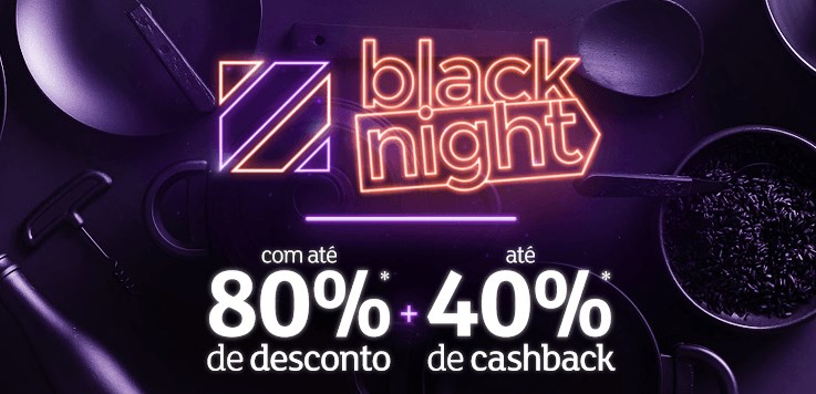 Black Night no Shoptime com até 80% desconto! - desconto black night shoptime 2020