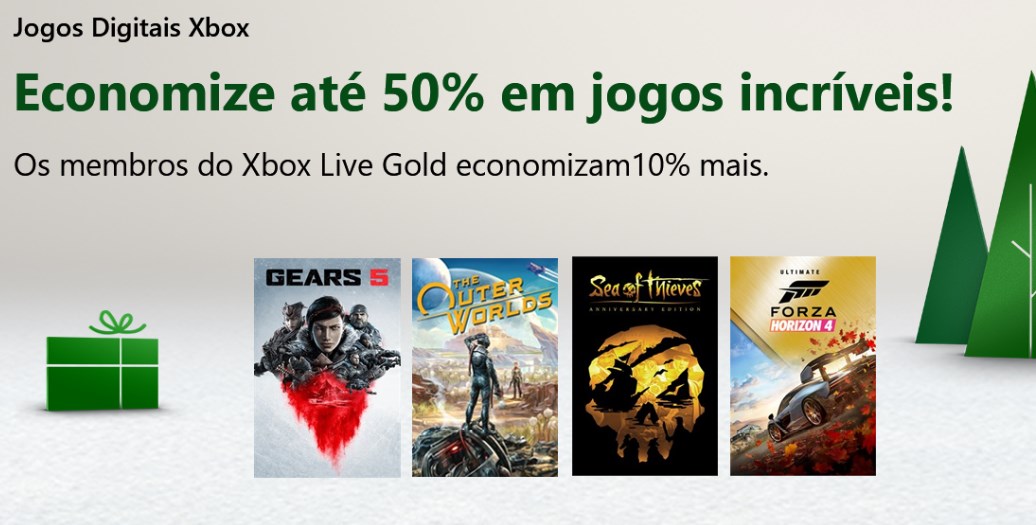 Até 60% de descontos em jogos de Xbox na Microsoft Store - desconto black friday microsoft store