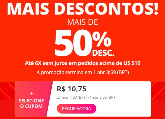 Promoções de aniversário Aliexpress - até 50% OFF - desconto aliexpress aniver Promoções de aniversário Aliexpress - até 50% OFF - desconto aliexpress aniver