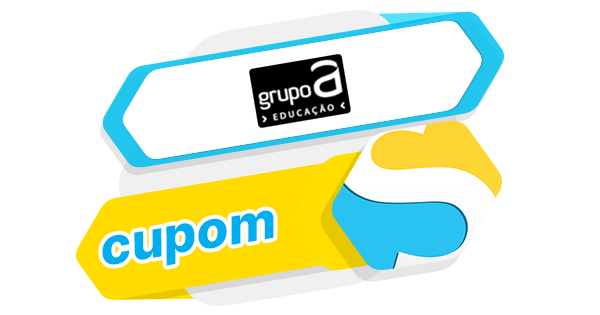 Cupom de 20% off em todo site Grupo A educação - cupom de desconto grupo a