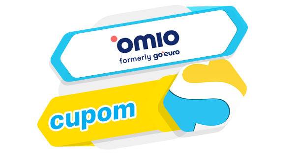 Cupom desconto Omio - 5% OFF no app - cupom de desconto omio