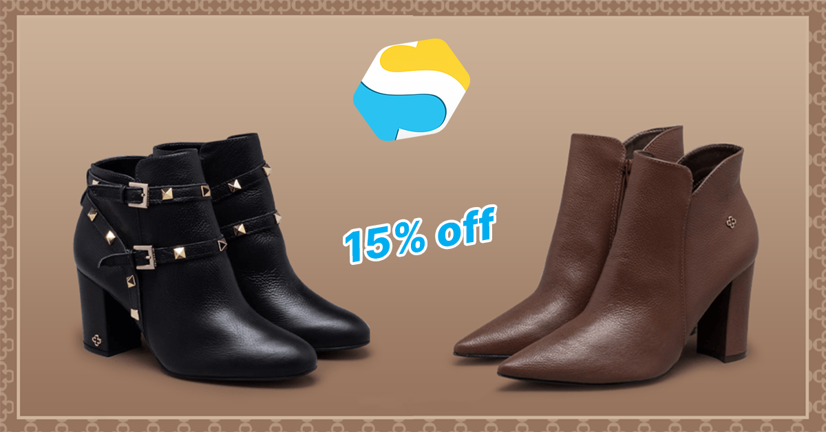 Botas Capodarte com desconto de 15% OFF no site - CUPOM capodarte site