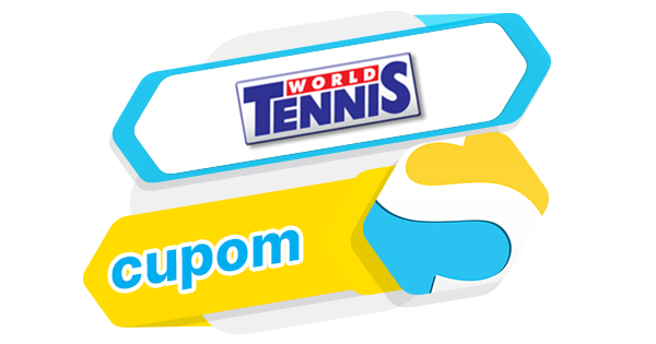 Desconto de 8% em todo site World Tennis acima de R$ 500 - cupom de desconto world tennis