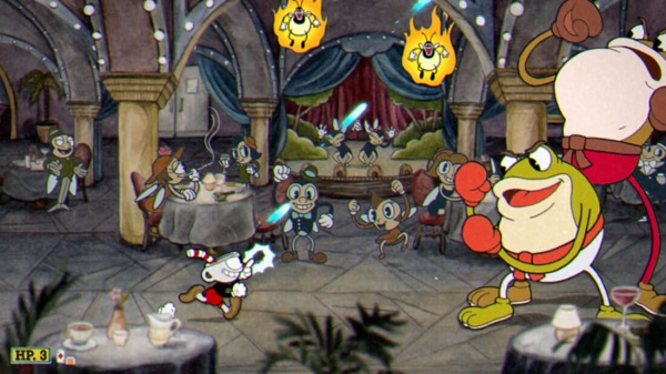 melhores jogos para pcs fracos cuphead