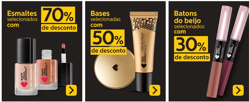 Cupom Quem Disse, Berenice? economize R$ 100 acima R$ 299 - cupom quem disse berenice