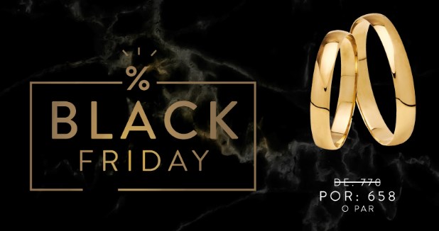 Até 58% OFF em Alianças, Joias e Relógios na black friday Lulean - desconto black friday lulean joias