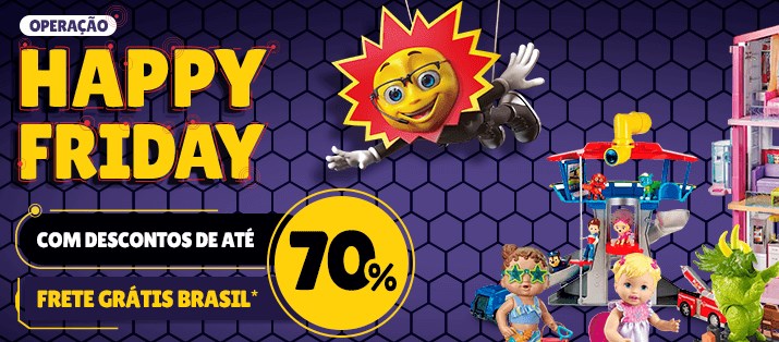 Desconto até 70% em brinquedos no site da Ri Happy - desconto black friday ri happy 2020