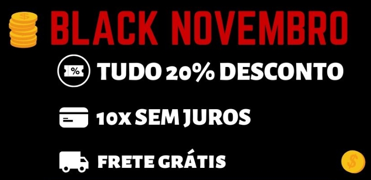 Cupom de 20% desconto na black friday Segundo Ciclo - desconto black friday segundo ciclo