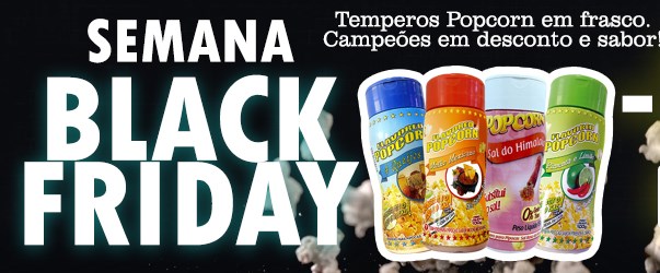 Cupom de 15% OFF em todo site Pipocaweb popcorn - desconto popcorn black friday