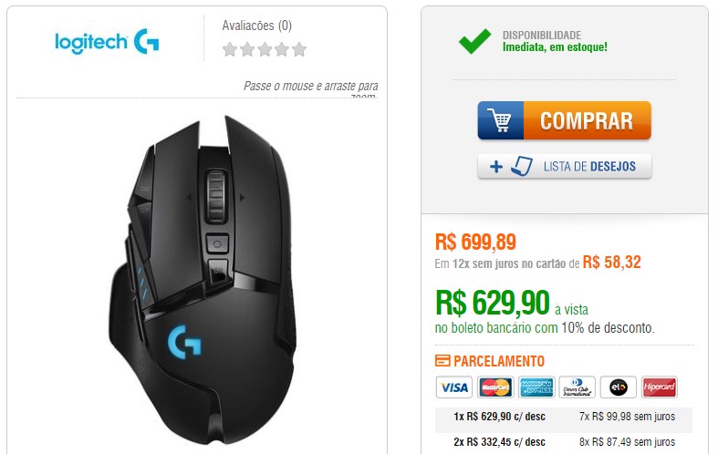 Como escolher e comprar mouse gamer barato - Dicas para economizar logitech g502 preço para comprar