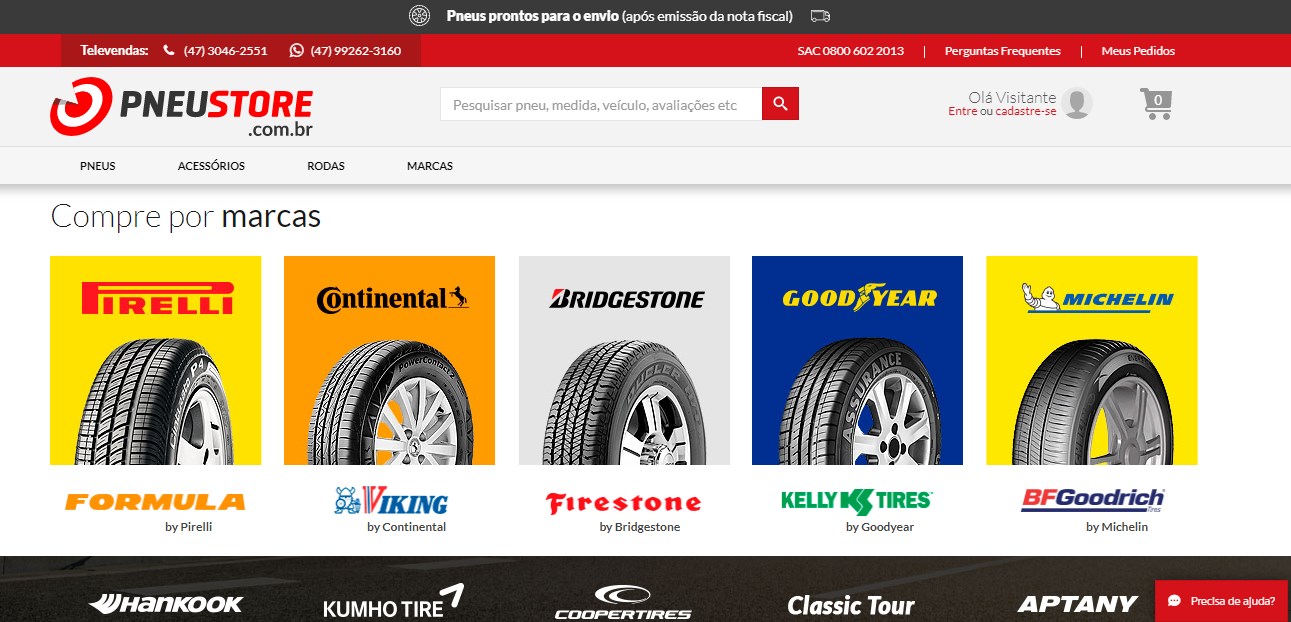 Na PneuStore é possível comprar comprar pneu na Black Friday com até 30% de desconto.
