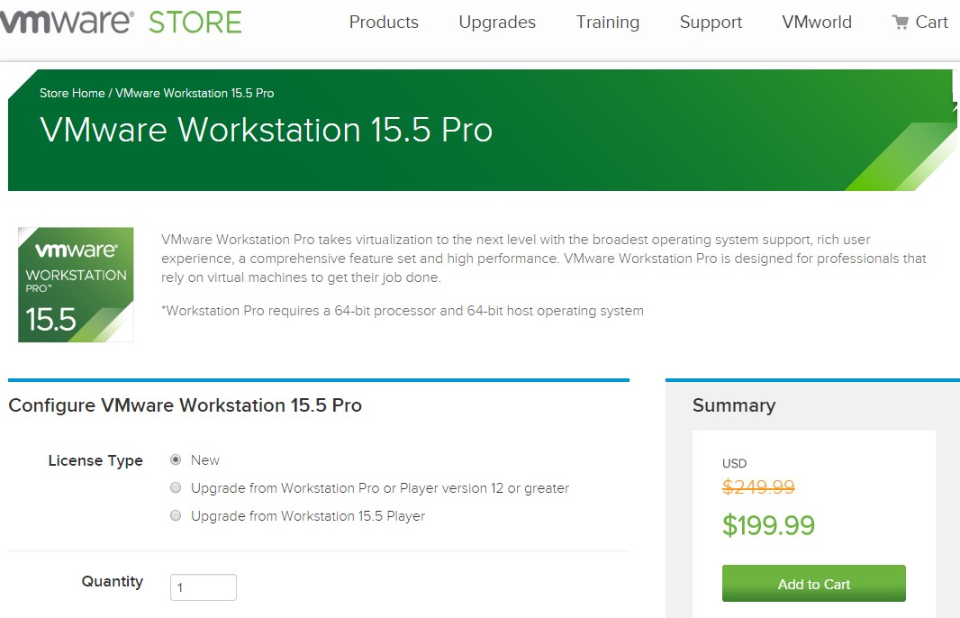 Cupom de 20% OFF no Vmware Workstation Pro ou Fusion Pro - desconto vmware workstation