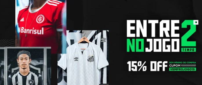 Cupom promocional FutFanatics de 15% OFF todo site! - CUPOM FUT FANATICS 15 TODO SITE