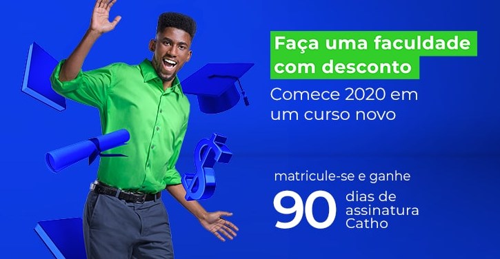 Descontos de até 82% em bolsas de estudo pelo Catho Educação - desconto bolsas estudo catho educação