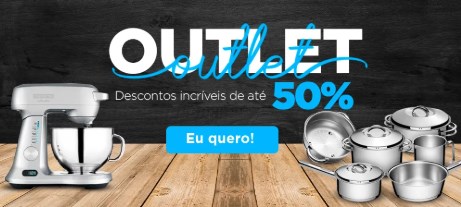 Promoção de outlet Via Inox com descontos até 50% em lista - outlet via inox tramontina promo%C3%A7%C3%A3o