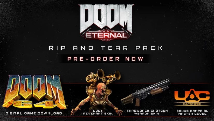 Jogo DOOM Eternal PC com 18% OFF do cupom Green Man Gaming - desconto doom eternal