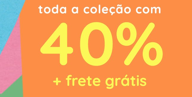 Cupom de 40% desconto e frete grátis em roupas infantis Fábula - desconto a fabula