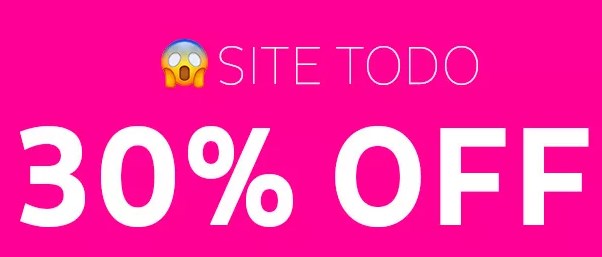 Cupom de 30% desconto em todo site da Marisa - só hoje! - cupom marisa 30 off