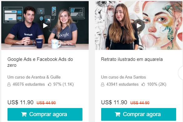 Promoção Domestika - desconto até 75% no primeiro curso - desconto promoção domestika