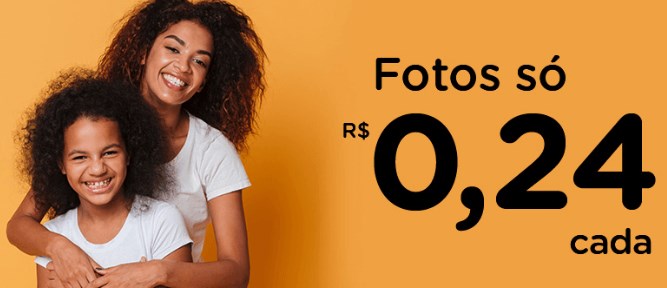 Revelação de fotos a partir R$ 0,24 cada no Fotoregistro - desconto revelação fotoregistro