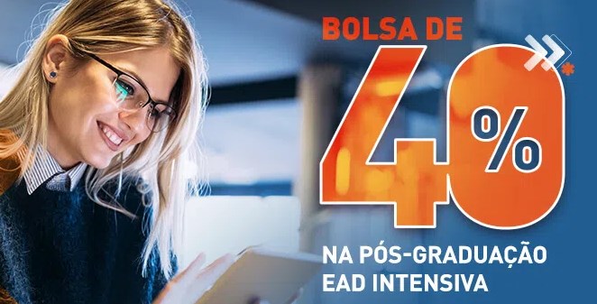 Cupom Anhanguera: 40% OFF na Pós-Graduação EAD Intensiva - cupom anhanguera intensiva pos