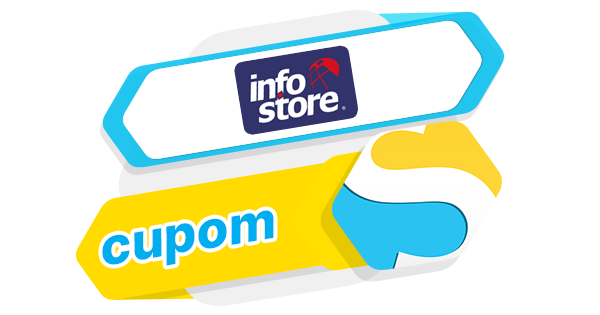 Cupom promocional de 7% desconto na Info Store - cupom de desconto info store