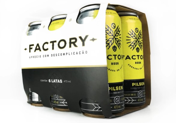 Cupom Factory Beer - 30% OFF no segundo pack de Cerveja Pilsen - cupom desconto factory beer
