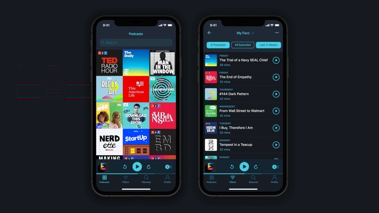 Melhores apps para ouvir podcasts gratuitamente - Artigos pocket casts podcast apps para ouvir podcasts - Pocket Casts