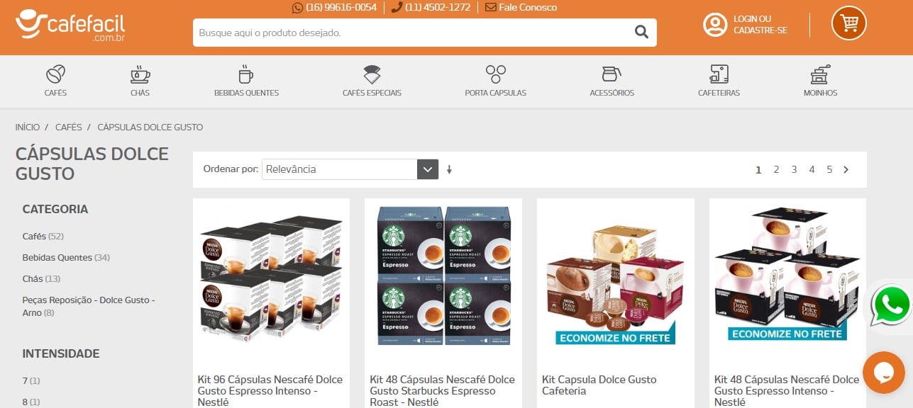 Aproveite os cupons promocionais do PegaDesconto para comprar cápsulas Nespresso e Dolce Gusto pagando mais barato