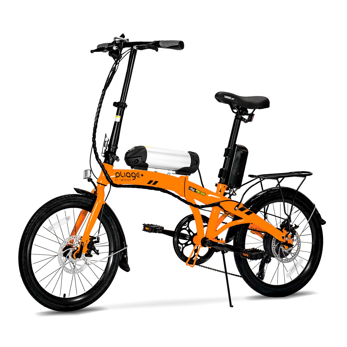 Bicicleta dobrável Two Dogs Pliage, uma das melhores bicicletas elétricas disponíveis no mercado