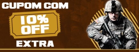 Cupom desconto Loja da Carabina - 10% todo site! - cupom 10 loja da carabina