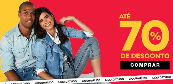 Desconto liquida tudo Avenida - até 70% OFF no site - desconto liquidacao avenida