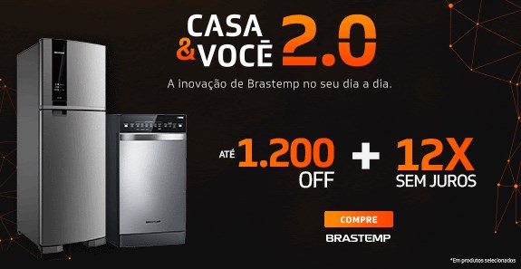 Cupons Brastemp em eletros selecionados até R$ 1200 OFF - desconto brastemp selecao produtos