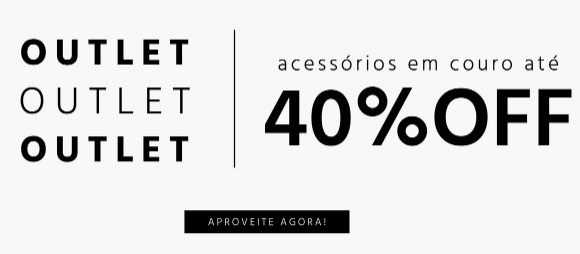 Descontos de até 40% nos itens do outlet Bennemann - desconto outlet bennemann