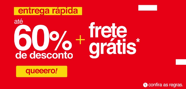 Saldão Americanas com desconto até 60% + frete grátis e cashback - saldao americanas