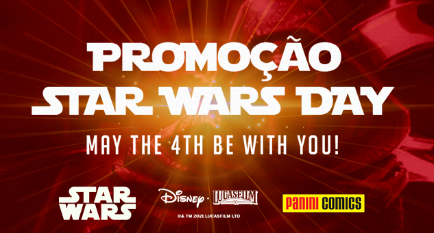 Cupom de 30% OFF em quadrinhos e outros itens Star Wars - promocao star wars panini