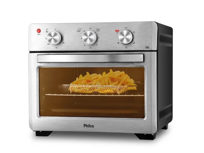Forno ovenfryer é bom? Descubra as melhores marcas, modelos e onde comprar com desconto - Guias Forno Eletrico Air Fryer PFE25I Philco forno ovenfryer Philco PFE25L