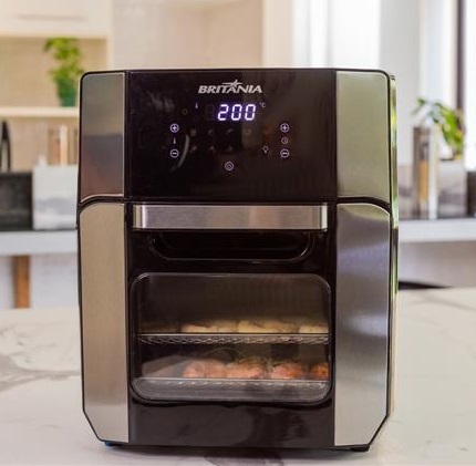 Forno ovenfryer é bom? Descubra as melhores marcas, modelos e onde comprar com desconto - Guias forno oven fryer britania BRF2100 forno elétrico com fritadeira a ar Britânia