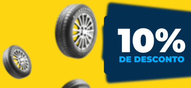 Cupom Gpneus - 10% OFF em pneus listados na promoção - cupom 10 gpneus selecionados
