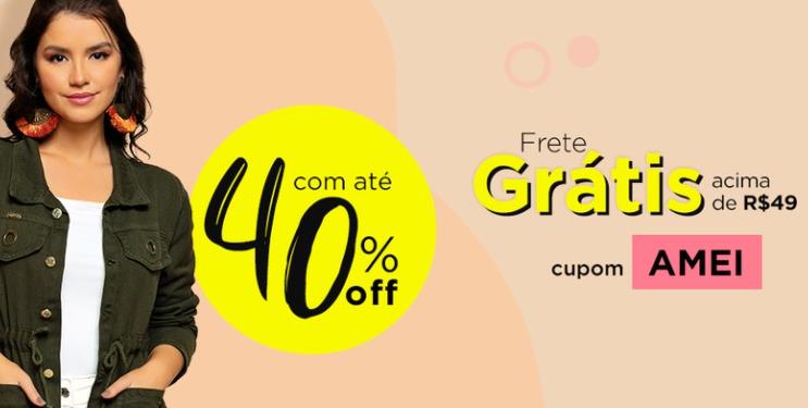 Cupom de frete grátis e até 40% OFF na loja virtual Quintess Store - promocao quintess store