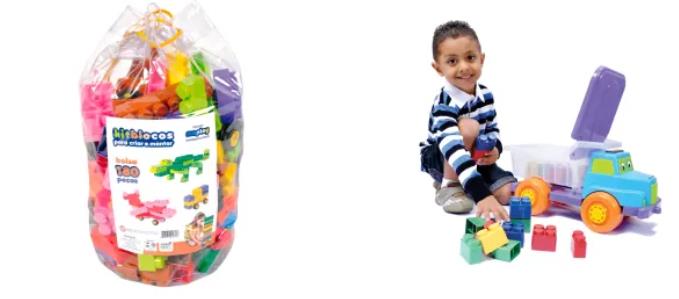 Cupom Space Toys - 10% OFF em Kits de Blocos de montar - cupom blocos space toys