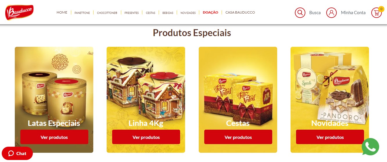 Aproveite os cupons de desconto do PegaDesconto para comprar panettone Bauducco com 10% OFF