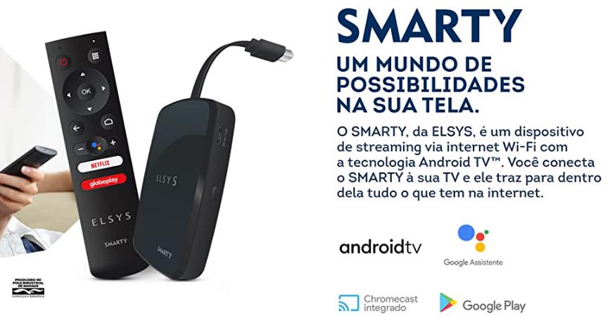 Análise review Elsys Smarty com Android TV. Vale a pena comprar? - elsys smarty Tecnologia e Internet desconto smarty elsys