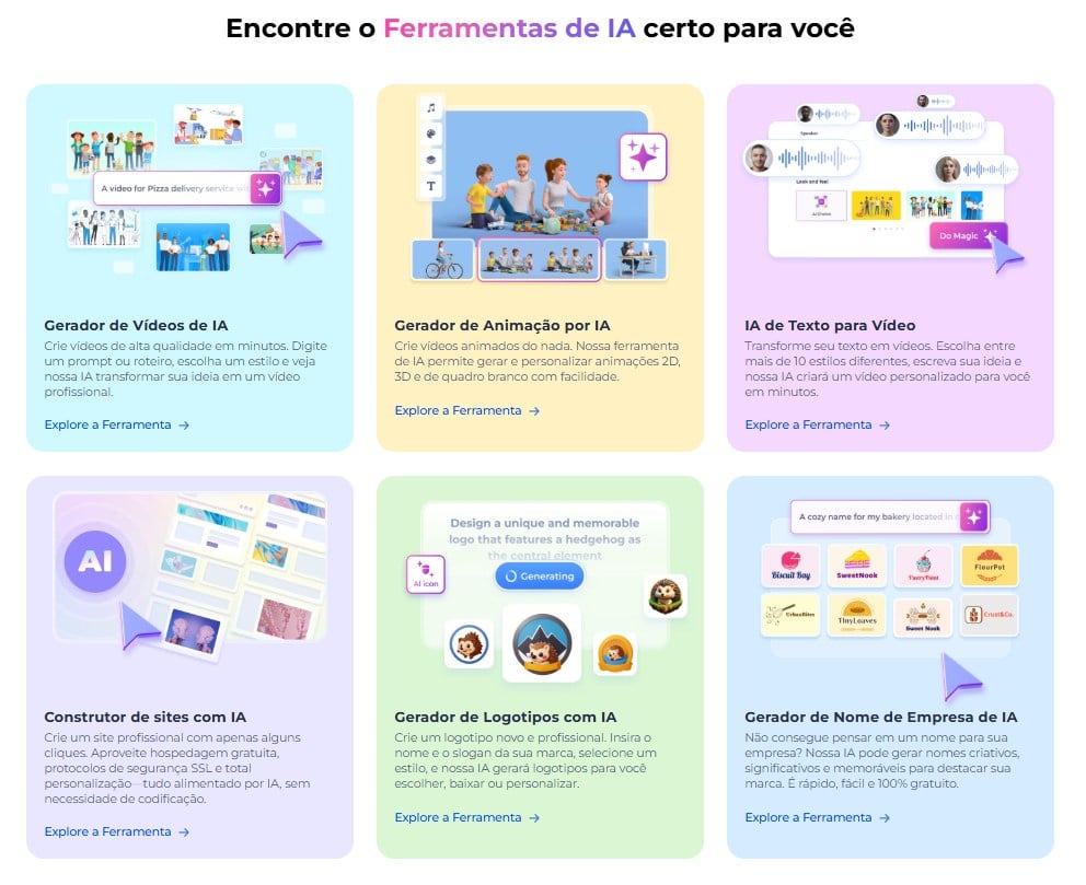 recursos de criação de arte e design com inteligencia artificial no renderforest