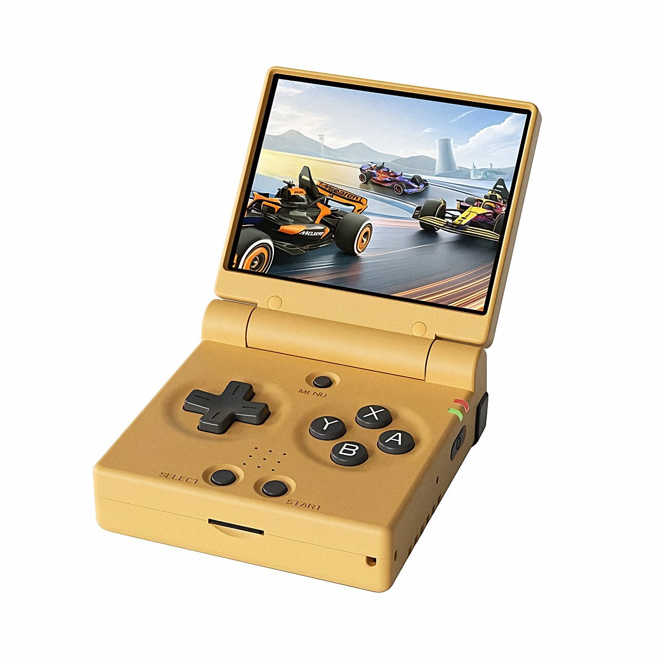 Review completo do Miyoo Mini Flip - o novo portátil retrô que reinventa o Game Boy e outros consoles antigos com emulação perfeita - Renderforest Guias miyoo mini flip amarelo