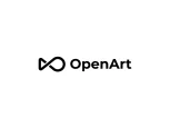 Logotipo OpenArt AI