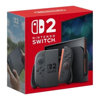 Console Nintendo Switch 2, 256GB, Preto, Azul e Vermelho - Nintendo - KaBuM