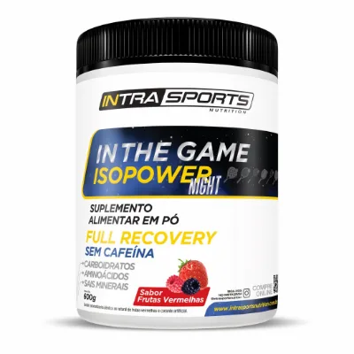 Suplemento In The Game Night – Frutas vermelhas (sem cafeína) - Intra Sports - Intra Sports Nutrition