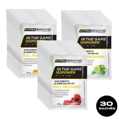 Combo 30 SACHÊS IN THE GAME - Intra Sports - Intra Sports Nutrition