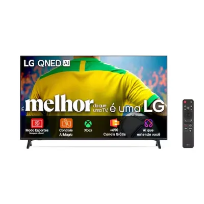 Smart TV 86” LG 4K 86QNED73ASA QNED WebOS 25 AI a7 Gen8 - LG - Casas Bahia